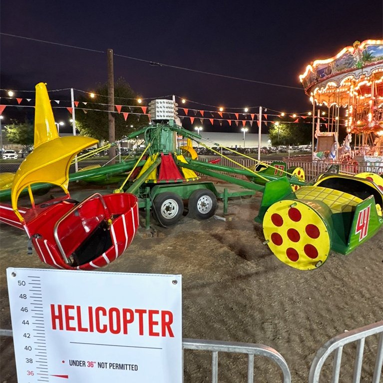 Helicopter & NASA Ride
